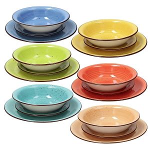 comprar vajillas de colores