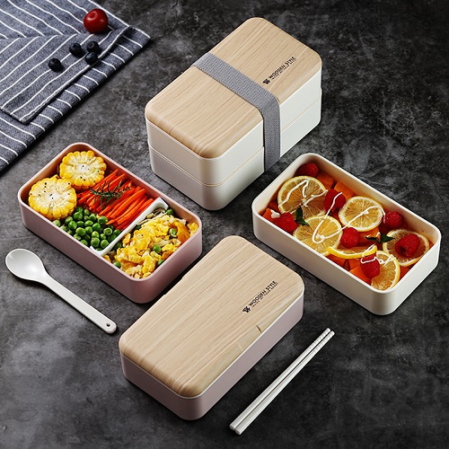 Tupper, Porta Alimentos hermetico Para El Trabajo. Lonchera Para Niños Con  Dos Compartimientos. Fiambrera Infantil Para Comida Apta Microondas. Bento  Box Portátil Para Llevar En La Mochila. GRIS : : Hogar y