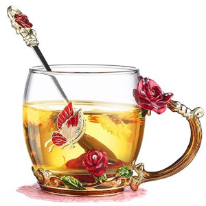 Las Mejores Tazas de cristal esmaltadas
